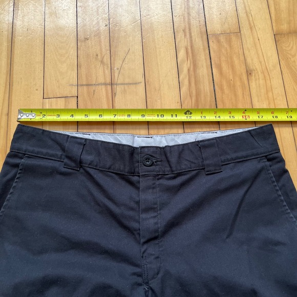 Dickies Flex Mens 36x32 Regular Straight Cargo Pants Navy Blue Workwear Utility - Picture 9 of 9